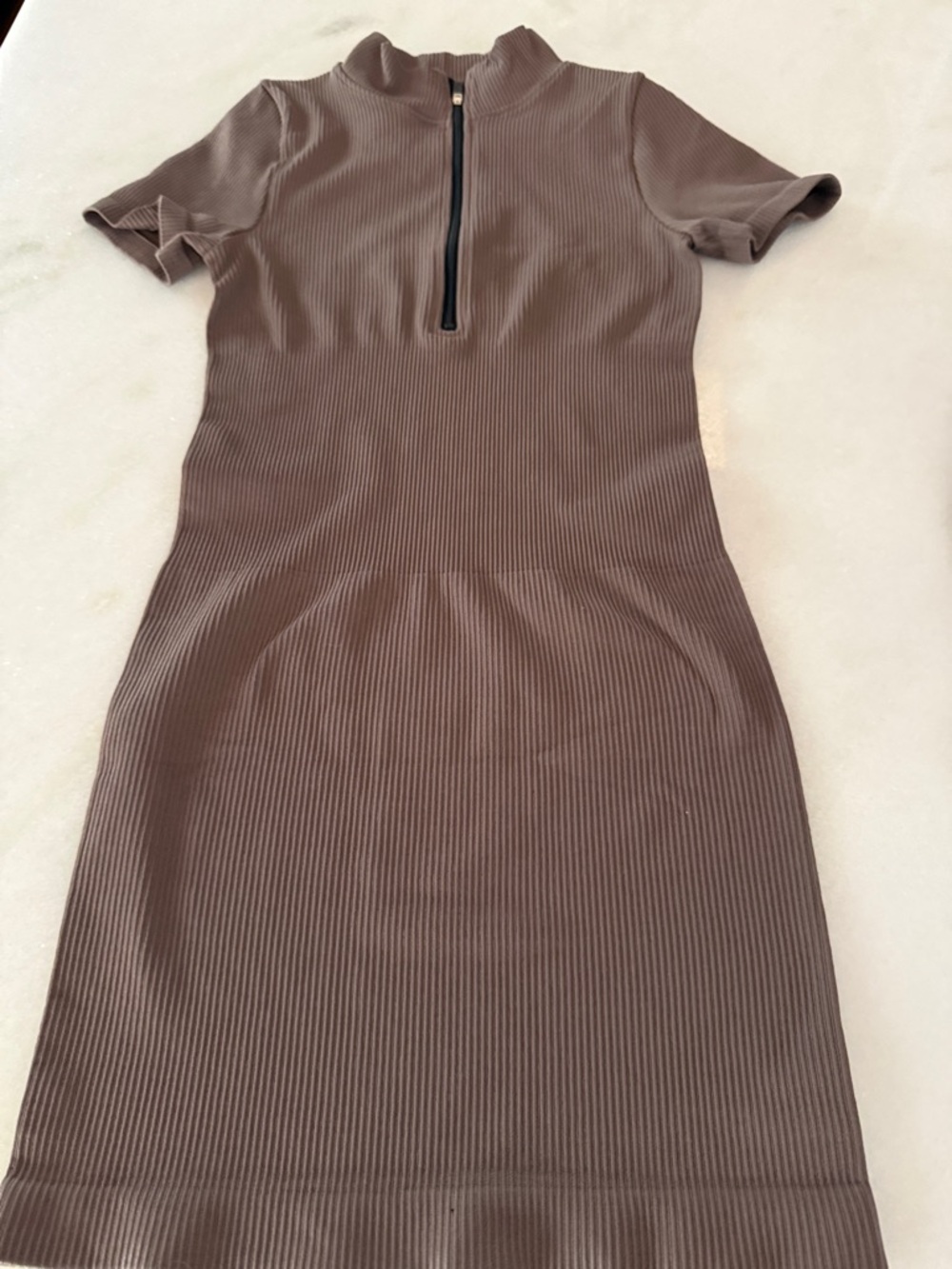 OQQ Brown Dress